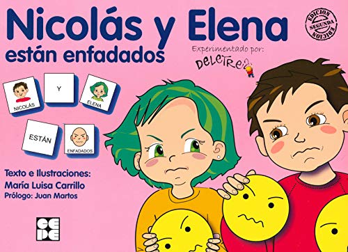 Pictogramas: Nicolás y Elena están enfadados: 25 (Pictogramas: lecturas fáciles para niños con dificultades)