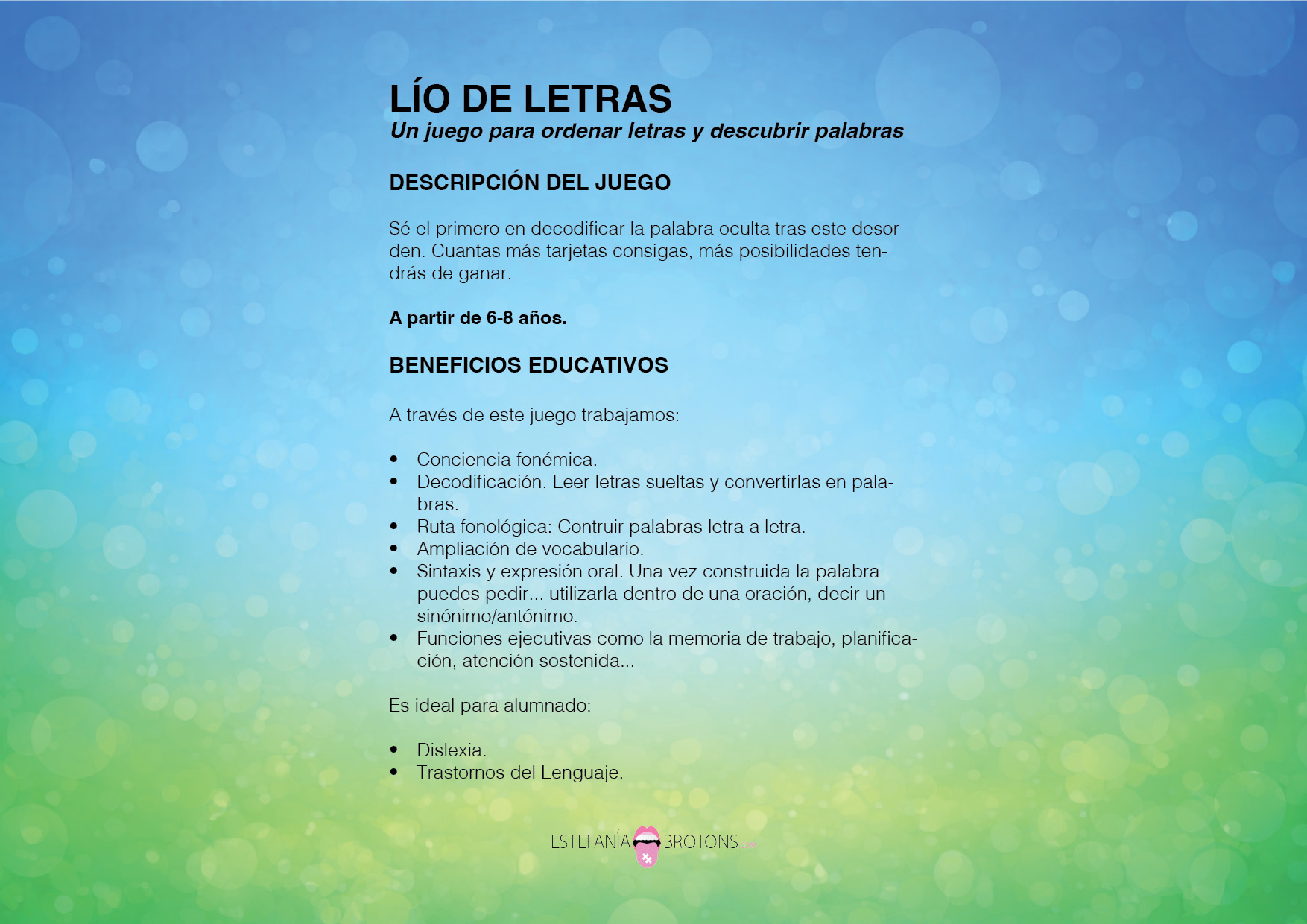 Lío de Letras - Material Multinivel - Imagen 2