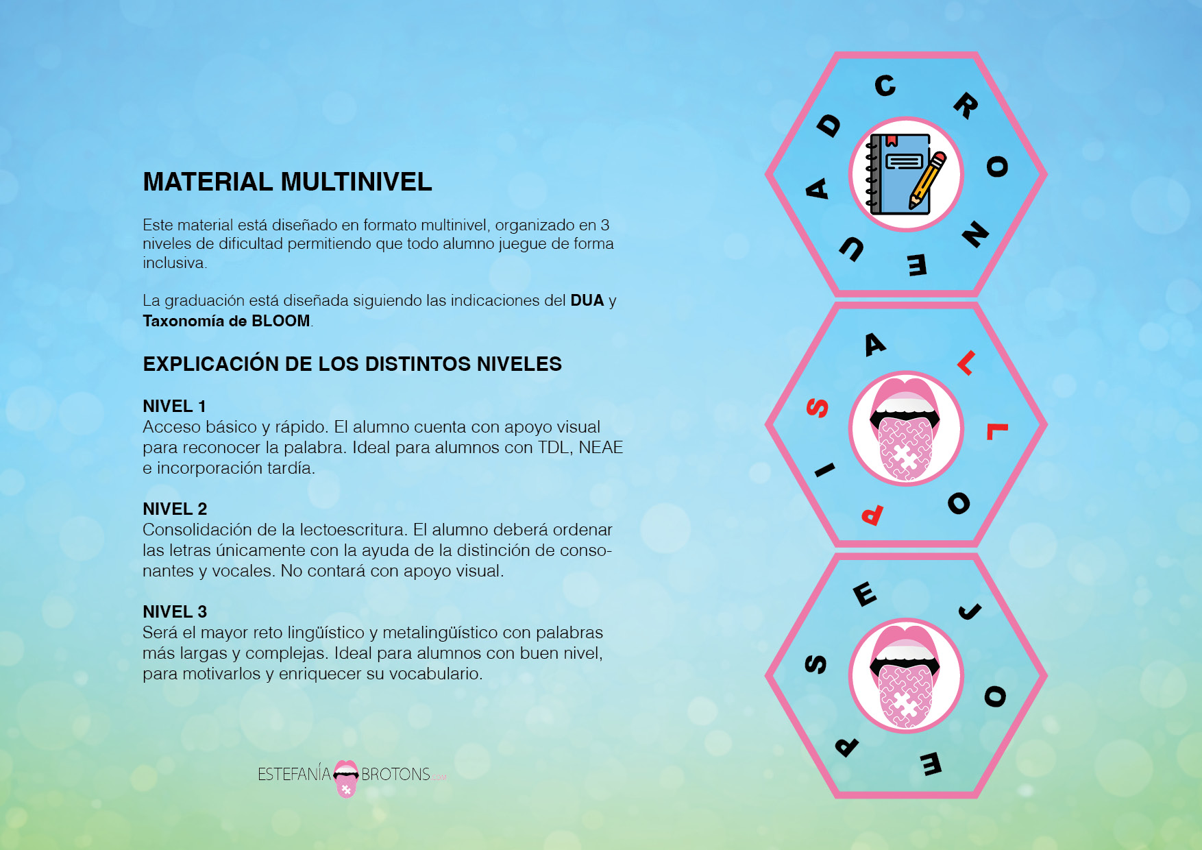 Lío de Letras - Material Multinivel - Imagen 3
