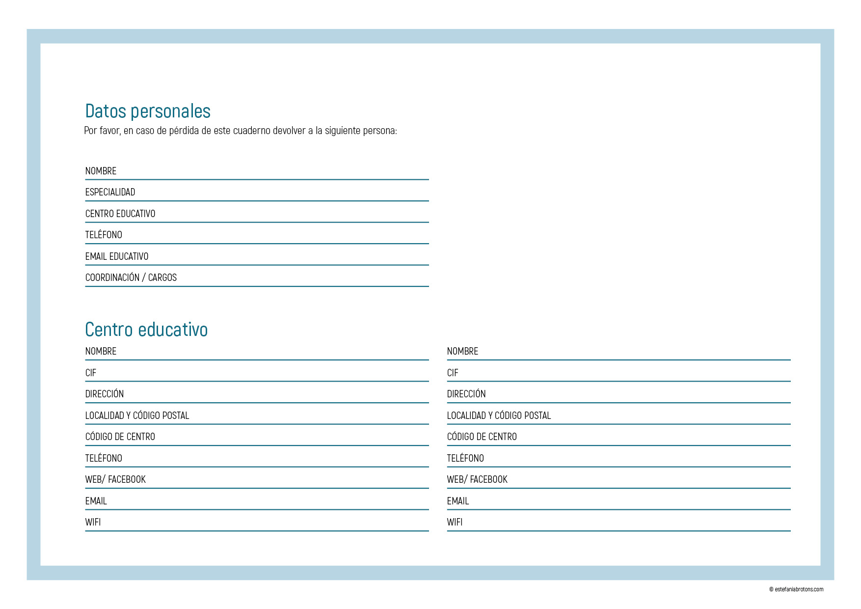 Cuaderno del Maestro de Audición y Lenguaje 2026-2027 - Imagen 9
